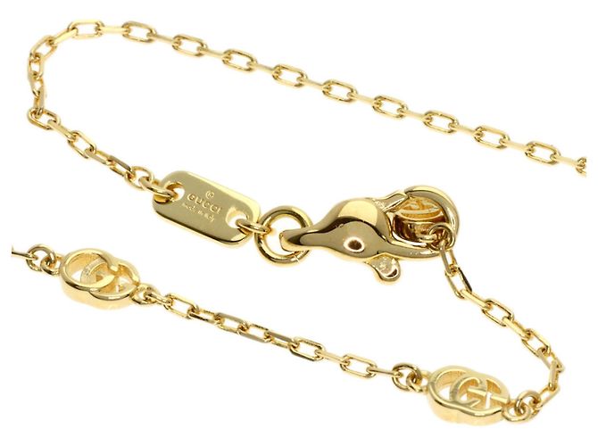 Collana Gucci GG Running in oro giallo 18K - vista 3