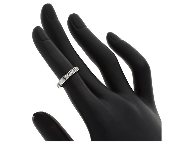 Anillo de alianza Harry Winston Traffic Accent Diamond Band - vista 6