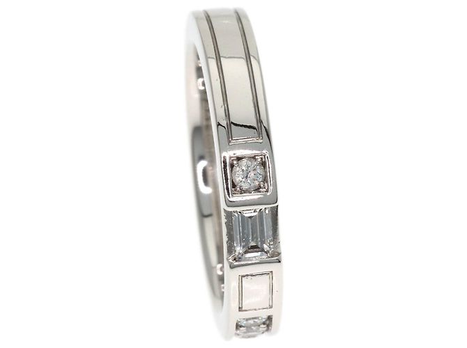Anillo de alianza Harry Winston Traffic Accent Diamond Band - vista 7