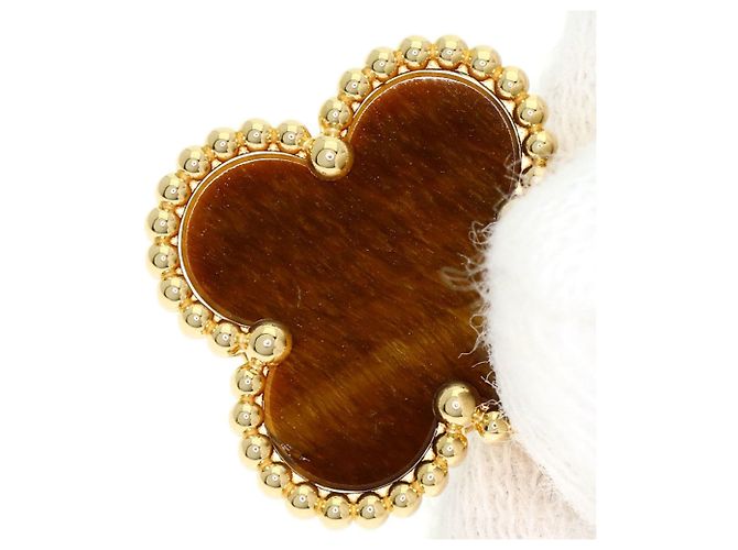 Van Cleef & Arpels Vintage Alhambra Tiger Eye Halskette - Ansicht 5