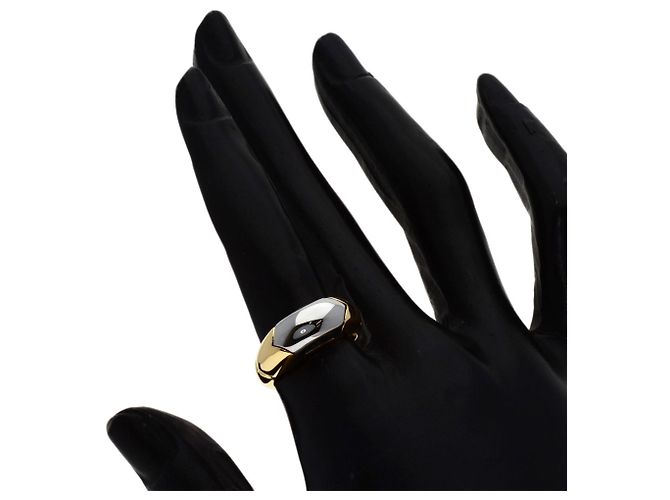Bulgari Bague anneau pour femme Bvlgari Certauura Doré - vue 7
