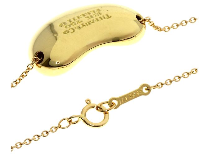 Tiffany & Co Collana Tiffany Bean in oro giallo 18K D'oro - vista 2