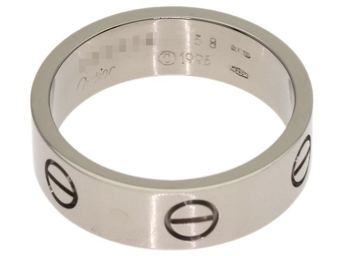 Cartier Love Ring aus 18K Weißgold Golden - Ansicht 4