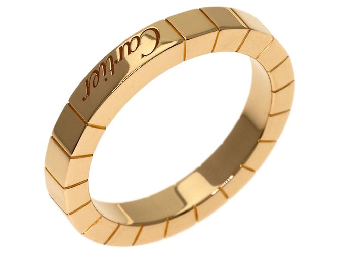 Anello Cartier Lanieres #52 in oro rosa 18K D'oro - vista 2