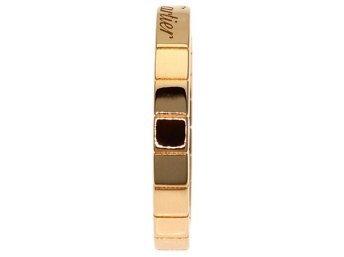 Anello Cartier Lanieres #52 in oro rosa 18K D'oro - vista 3