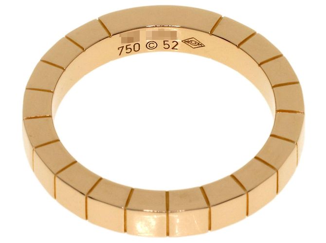 Anello Cartier Lanieres #52 in oro rosa 18K D'oro - vista 4