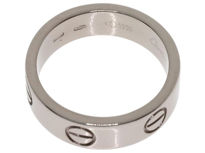 Cartier Love Ring aus 18K Weißgold Golden - Ansicht 4