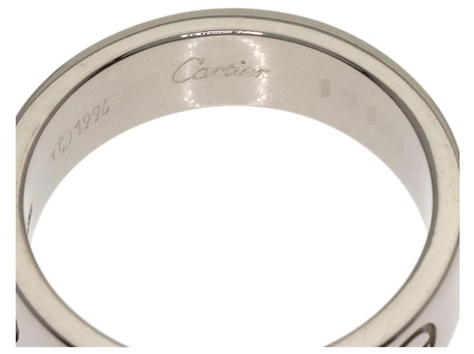 Cartier Love Ring aus 18K Weißgold Golden - Ansicht 5