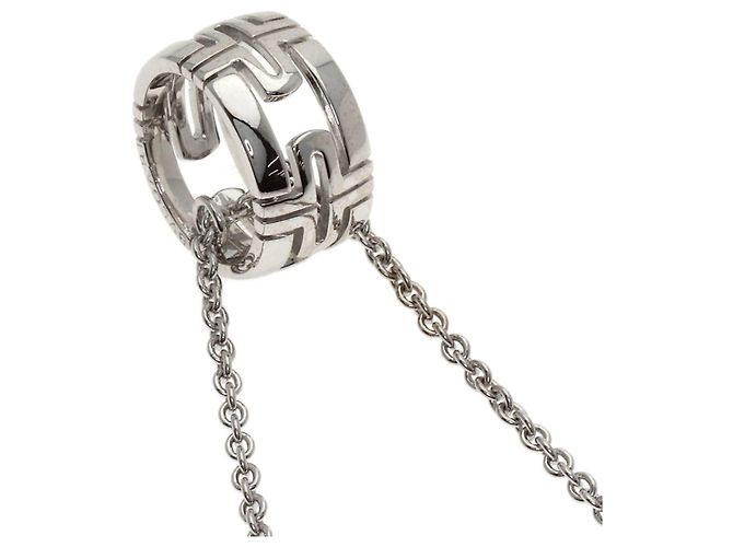Collana Bvlgari Bulgari Parentesi in oro bianco 18K D'oro - vista 2