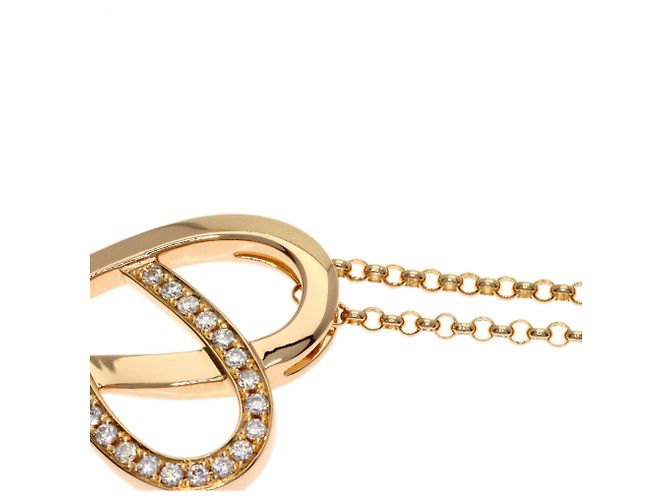 Diamond Céline Collana Celine con motivo a cuore in diamanti - vista 6