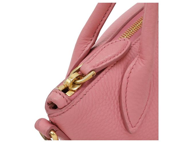 Bolso de mano 2WAY de cuero Prada Rosa - vista 4