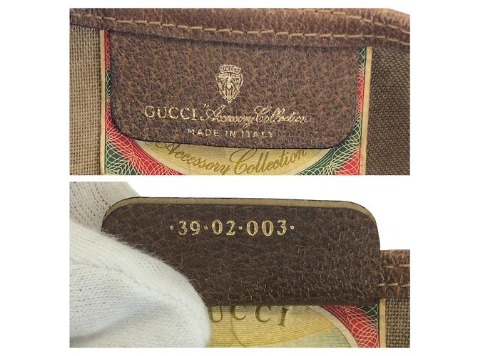 Gucci GG Supreme Canvas Schultertasche Tote Braun Beige - Ansicht 4