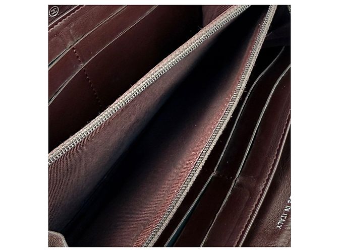 Portafoglio Chanel Classic Quilted Lambskin Zip Around Nero - vista 7