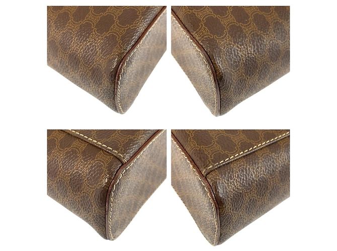 Céline Celine Vintage Macadam Handtasche Braun - Ansicht 4