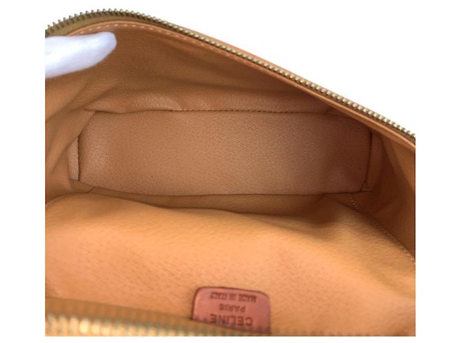 Céline Celine Vintage Macadam Handtasche Braun - Ansicht 8