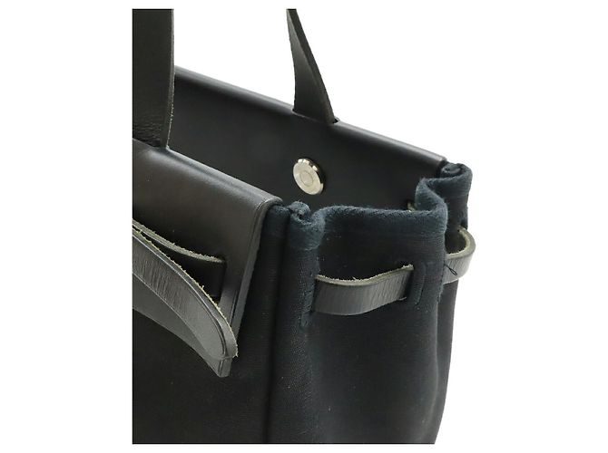 Hermès Hermes Herbag Cabas PM Tote Bag Nero - vista 4