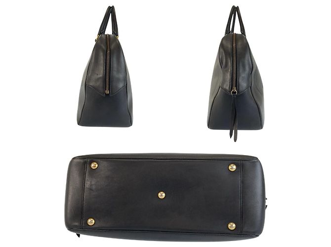 Borsa Boston in pelle Gucci Nera Nero - vista 10