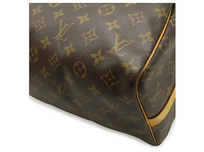 Borsa Louis Vuitton Monogram Speedy Bandouliere 30 Marrone - vista 3