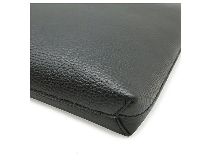 Clutch Cosmopolis in pelle Gucci Nero - vista 3