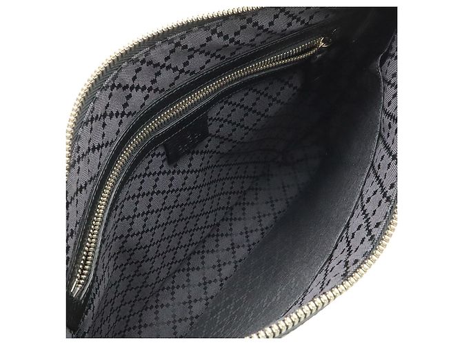 Clutch Cosmopolis in pelle Gucci Nero - vista 6