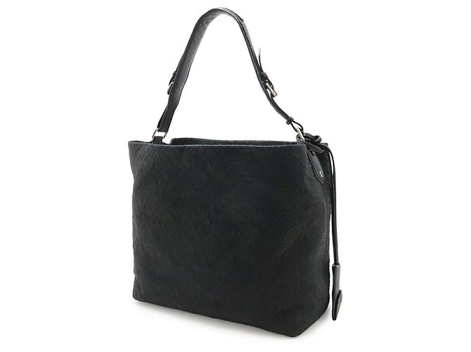 Borsa a tracolla Louis Vuitton Monogram Anthea Hobo PM Nero - vista 2