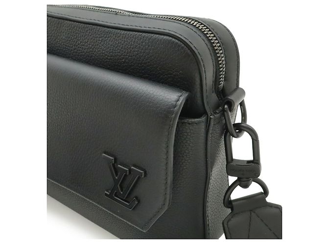 Louis Vuitton Aerogram Fastline Messenger Bag Schwarz - Ansicht 4