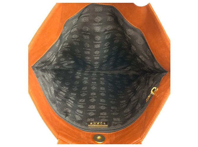Loewe Anagram Leder Tote Bag Braun - Ansicht 9