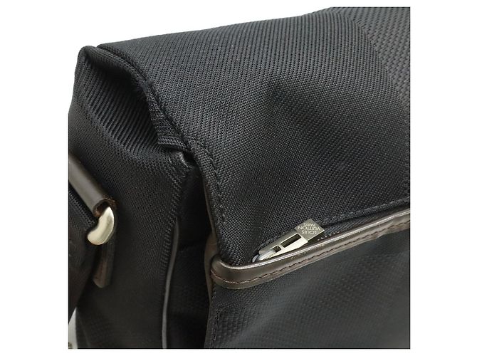 Borsa Messenger Louis Vuitton Damier Geant Nera Nero - vista 5