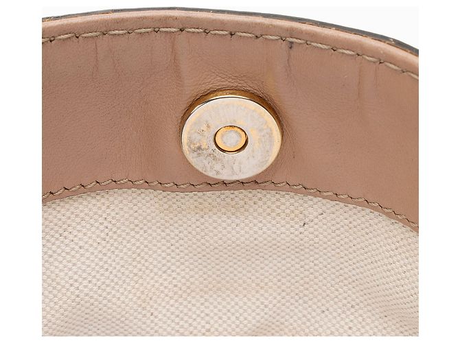 Tote Gucci Guccissima Studded Scarlett Medium Marrone Beige - vista 9
