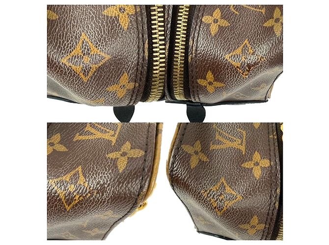 Borsa a Spalla Quadrata Louis Vuitton Reverse Monogram Marrone - vista 4