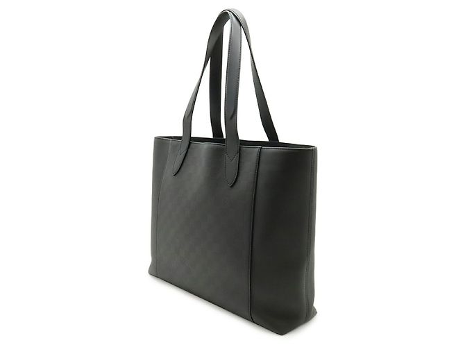Louis Vuitton Damier Infini Leder Tote Bag Schwarz - Ansicht 2