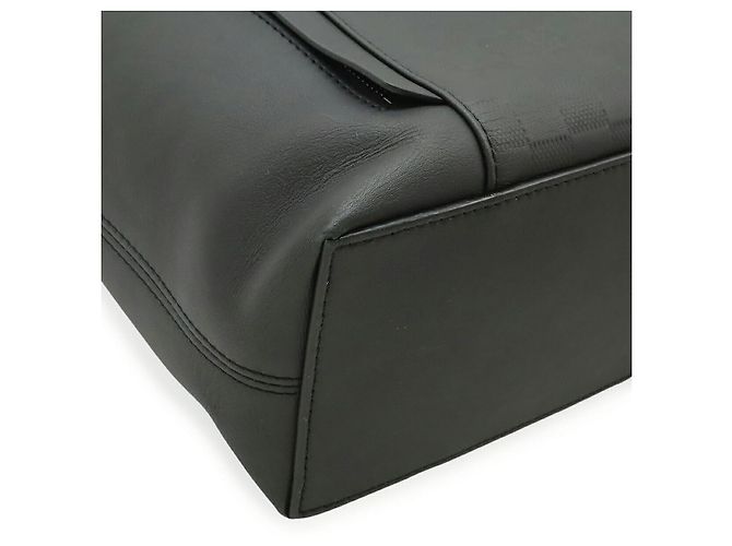 Louis Vuitton Damier Infini Leder Tote Bag Schwarz - Ansicht 3