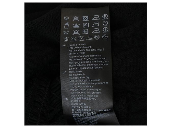 Mini abito smock con scollo quadrato Sandro in viscosa nera Nero - vista 10