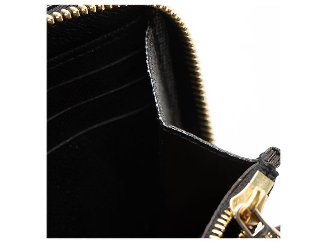 Louis Vuitton Monogram Canvas Retiro Zippy Wallet Schwarz - Ansicht 10