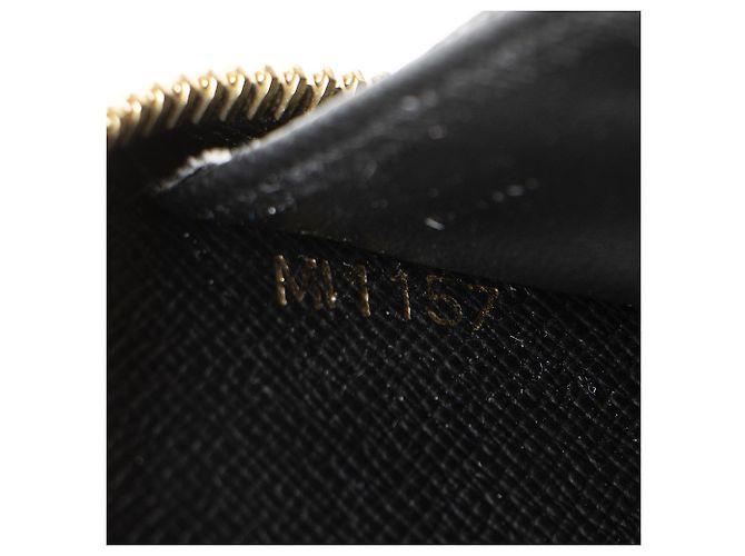 Louis Vuitton Monogram Canvas Retiro Zippy Wallet Schwarz - Ansicht 4