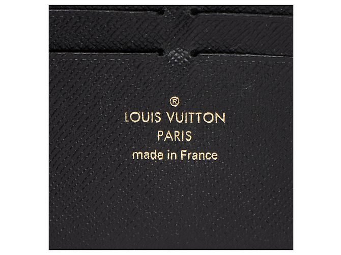 Louis Vuitton Monogram Canvas Retiro Zippy Wallet Schwarz - Ansicht 6