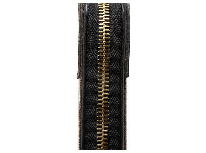 Louis Vuitton Monogram Canvas Retiro Zippy Wallet Schwarz - Ansicht 9