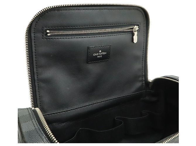 Beauty case Louis Vuitton Damier Graphite Nero - vista 7