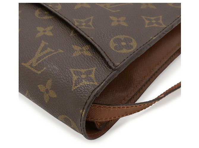 Borsa a tracolla Louis Vuitton Monogram Bordeaux Marrone - vista 3