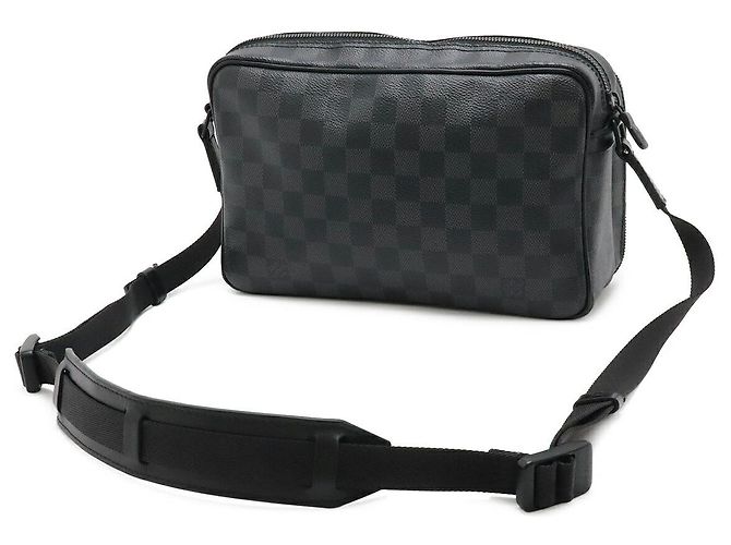 Borsa Messenger Louis Vuitton Damier Graphite Nero - Ansicht 2