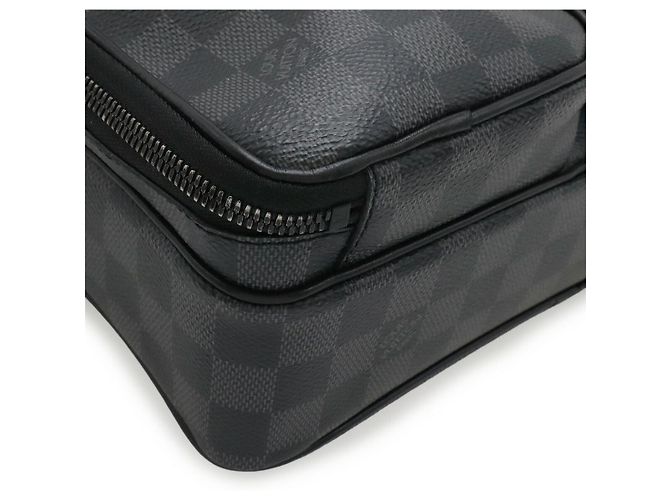 Borsa Messenger Louis Vuitton Damier Graphite Nero - Ansicht 3