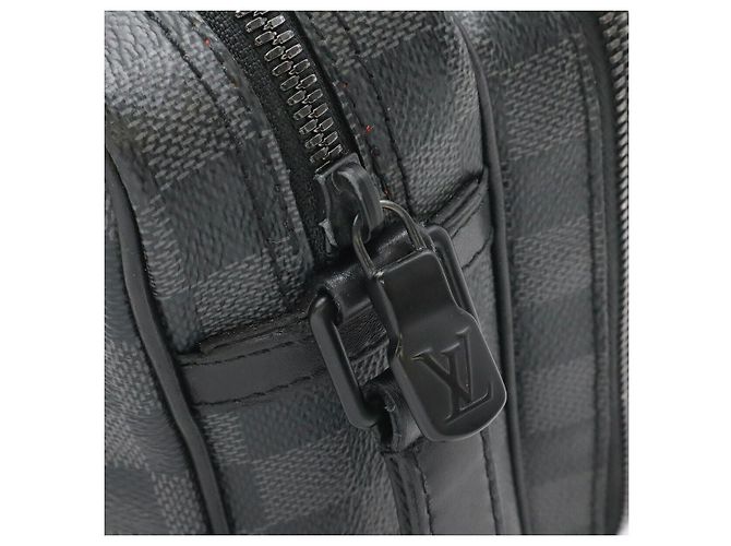 Borsa Messenger Louis Vuitton Damier Graphite Nero - Ansicht 5