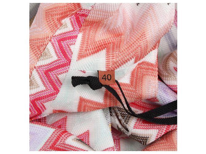 Missoni Zig Zag Longline-Blazer in Multicolor aus Polyester Mehrfarben - Ansicht 6