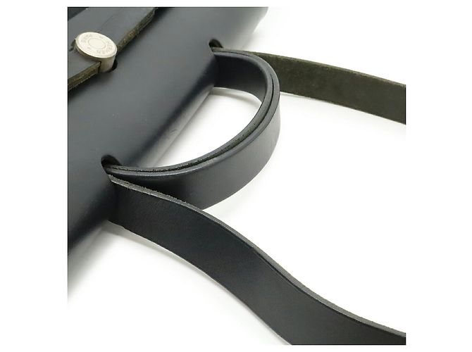 Hermès Borsa a mano Hermes Aile Bag MM in pelle Nero - vista 5