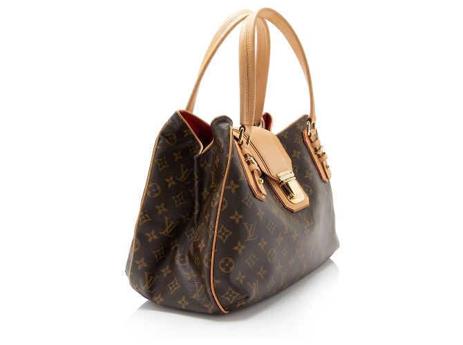 Borsa a Spalla Louis Vuitton Monogram Canvas Griet Marrone - vista 2