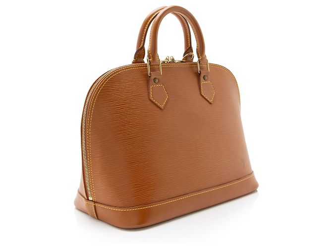 Louis Vuitton Vintage Epi Leather Alma PM Satchel Braun - Ansicht 2