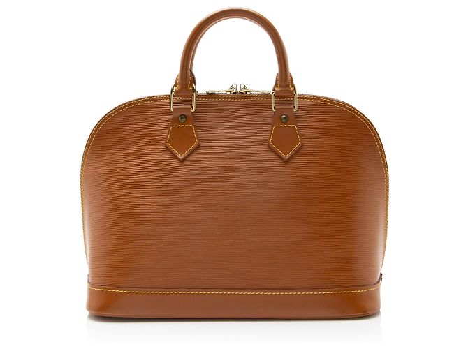 Louis Vuitton Vintage Epi Leather Alma PM Satchel Braun - Ansicht 3