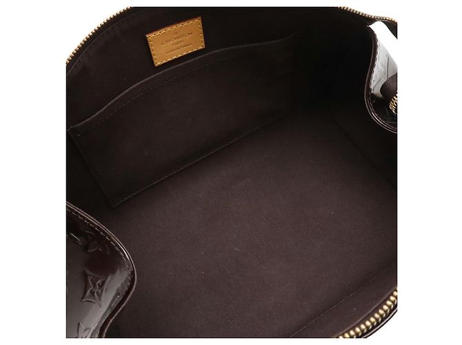 Borsa a tracolla Louis Vuitton Vernis Sherwood PM Porpora - vista 6