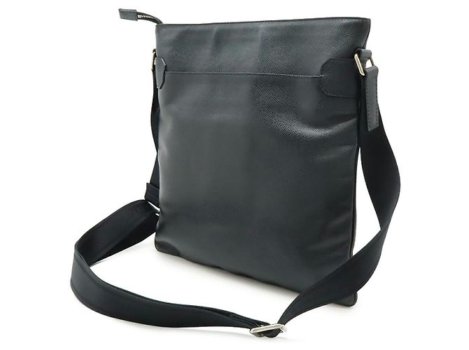 Borsa a Spalla Louis Vuitton Taiga Sasha Blu - vista 2