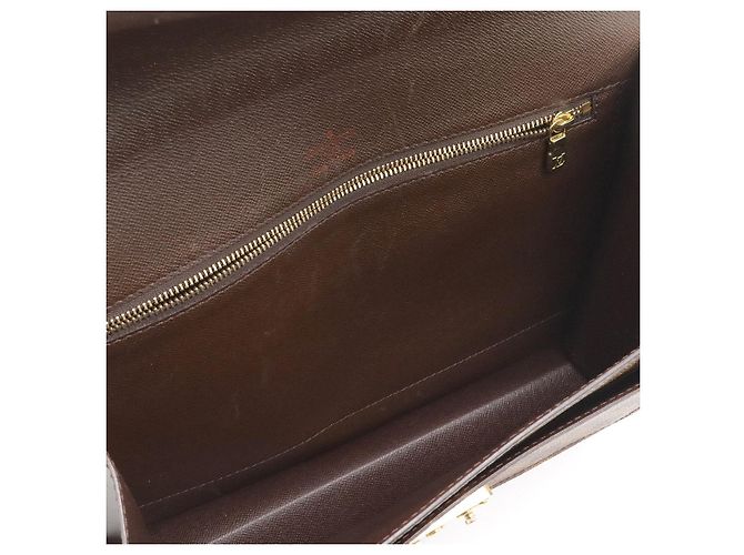 Borsa Louis Vuitton Damier Monceau Marrone - vista 6